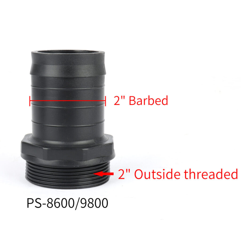 PS 8600 Water Pump Hose Adapter